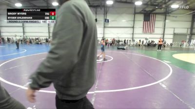 80 lbs Round 3 (12pm Friday) - Ryder Uhlenhake, Iowa Black vs Brody Myers, PA Silver