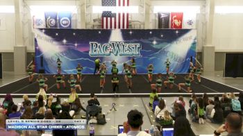 Madison All Star Cheer - Atomics [2026 L5 Senior Coed - D2 Day 1] 2026 PacWest Utah Challenge