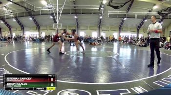 149 lbs Quarterfinal - Jeremiah Sawicky, Gannon University vs Joseph Olalde, Ferrum College