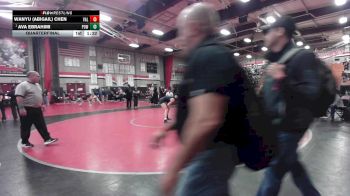 120 lbs Quarterfinal - Ava Ebrahimi, Poway vs Wanyu (Abigail) Chen, Valencia