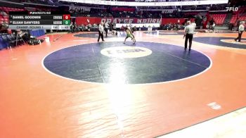 2A 113 lbs Champ. Round 1 - Daniel Goodwin, Chicago (St. Patrick) vs Elijah Sawyers, Chicago (Agricultural Science)