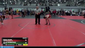 110 lbs Round 3 (6 Team) - Myles Burroughs, Apex vs Noah Young, Warhawks Black