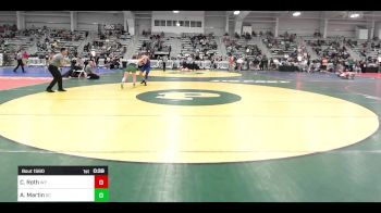 132 lbs Consi Of 16 #1 - Carlee Roth, WY vs Addison Martin, SC