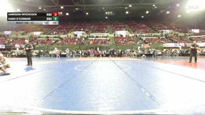 57 lbs 3rd Place Match - Jameson Hitchcock, Top Notch vs Cash O`Connor, Butte Wrestling Club