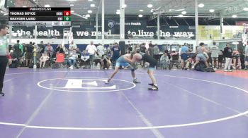 122 lbs Quarterfinal - Thomas Boyce, Blue Knights Alpha vs Brayden Laird, Kraken Grizzly - HSC