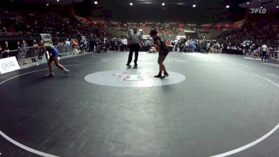 137 lbs Round Of 16 - Noreena Johnson, Roosevelt vs Aryanah Singh, Highland