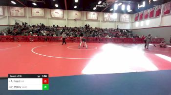 120 lbs Round Of 16 - Aaron Reed, Carver vs Philip Valley, Wakefield