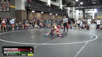 73 lbs Round 2 (4 Team) - Brooklyn Binsfeld, Minnesota Storm vs Adriana Ragona, Braided Brutes Wrestling