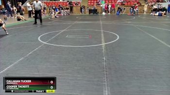 44-48 lbs Quarterfinal - Cooper Tackett, CP Wrestling vs Callahan Tucker, Wadsworth