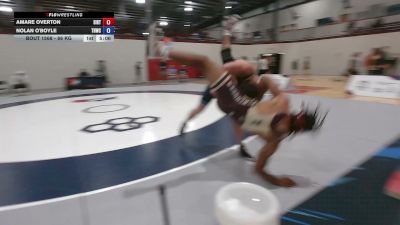 86 kg Cons. Sub-rd Of 16 - Amare Overton, Southern Illinois Regional Training Center vs Nolan O'Boyle, Tar Heel Wrestling Club
