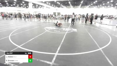 144 lbs Consi Of 8 #1 - Jeffery Askew, Relentless vs RyLee Browen, Camel Kids