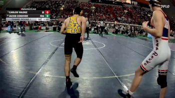 5A 157 lbs Champ. Round 1 - Jacob Conover, Pocatello vs Carlos Valdez, Bishop Kelly