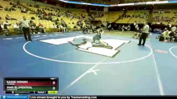 135 Class 2 lbs Cons. Round 2 - Kassie Hodges, Jackson vs Mari Blumenthal, Marquette