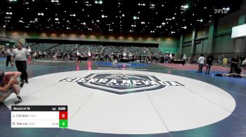 125 lbs Round Of 16 - Jacob Carson, Utah Valley-UNATT vs Ray Ray Harris, Cal State Bakersfield