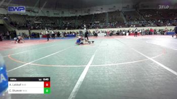 118 lbs Consi Of 32 #2 - Arman Labbaf, Bixby vs Camden Stuever, Skiatook Bulldog Wrestling