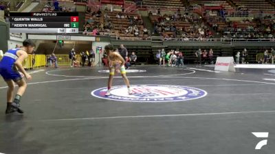 Schoolboys - 96 lbs Semis - Keidyn Madrigal, Dethrone Wrestling Club vs Quentin Walls