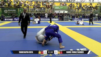 Gabriel Thomaz Fagundes vs Tainan Dalpra Costa 2025 Brasileiro Jiu-Jitsu IBJJF