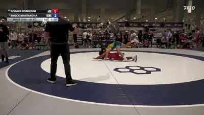 86 kg Champ. Rd Of 16 - Ronald Robinson, Arizona vs Brock Mantanona, Cliff Keen Wrestling Club