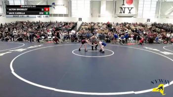 86 lbs Semifinal - Jack Carella, Brockport Youth Wrestling Club vs Alton Bromley, 518 Grapplers