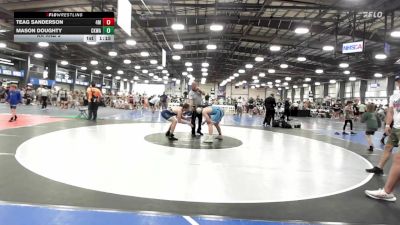 165 lbs Rr Rnd 3 - Teag Sanderson, 4M vs Mason Doughty, CKWA