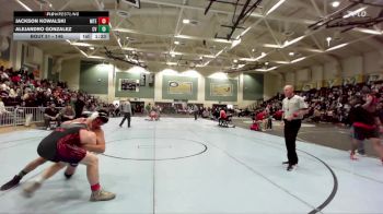 146 lbs Champ. Round 1 - Alejandro Gonzalez, Chula Vista vs Jackson Kowalski, Mountain Empire