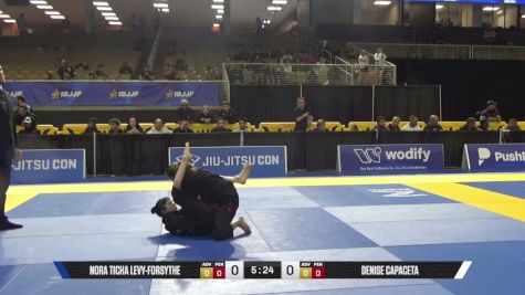 Denise Capaceta vs Nora Ticha Levy-Forsythe 2026 Pan Jiu Jitsu IBJJF Championship