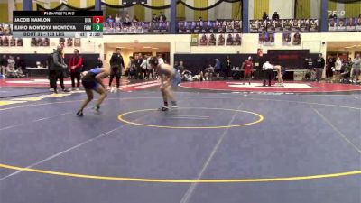 133 lbs Round Of 16 - Jacob Hanlon, Unattached vs Ejiro Montoya Montoya, Franklin & Marshall