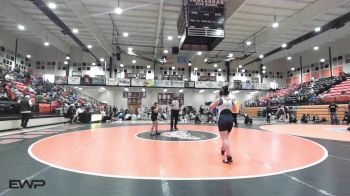 110 lbs Consi Of 8 #1 - Imirah Steinbach, Wyandotte HS Girls vs Isabella Rodriguez, McAlester High School Girls
