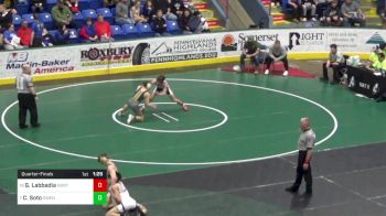 132 lbs Quarterfinal - Giuliano Labbadia, Northampton vs Carter Soto, Owen J Roberts