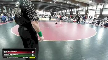 190 lbs 1st Place Match - Aurellia Ramos, Maple Mountain vs Ava Semchuck, Alta