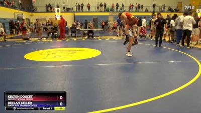 110 lbs Round 5 - Kelton Doucet, Wichita Training Center vs Declan Keller, Dodge City Training Center