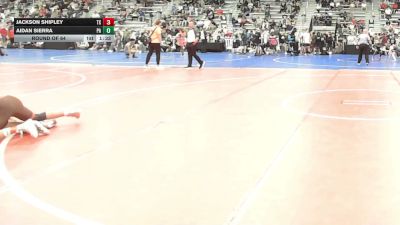 120 lbs Round Of 64 - Jackson Shipley, TX vs Aidan Sierra, PA