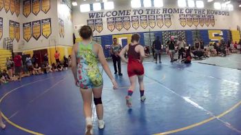 110 lbs Round 4 (6 Team) - Kiera Hubler, Florida Phoenix Wrestling Club vs Alexandrea Karandreas, Black Hive