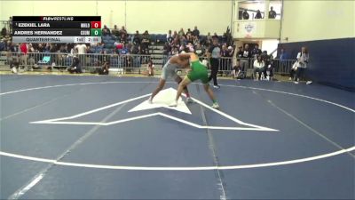 Quarterfinal - Ezekiel Lara, Menlo College Transition Men vs Andres Hernandez, COLORADO STATE Men