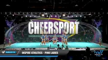 Inspire Athletics - Pink Ladies [2021 L4 Senior - Medium Day 1] 2021 CHEERSPORT National Cheerleading Championship