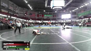 120 lbs Quarterfinal - Ahsten Beverlin, Middleton vs Alijah Macias, Nampa