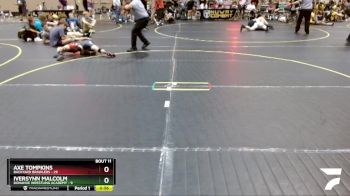 64 lbs Round 4 (6 Team) - Iversynn Malcolm, Donahue Wrestling Academy vs Axe Tompkins, Backyard Brawlers