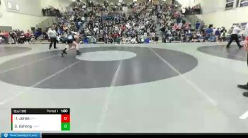 132 lbs Semifinal - Isaac Jones, Dallas vs Dylan Dahling, Eagle Point