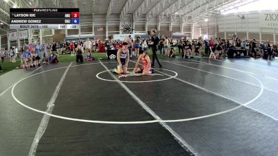 155 lbs Semis - Layson Ide, Arizona vs Andrew Gomez, California