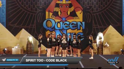 Spirit Too - Code Black [2022 L4 Senior Coed Day 2] 2022 ASC Queen of the Nile Worcester Showdown