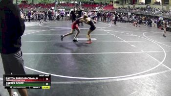 102 lbs Champ. Round 1 - Easton Parks-rachwalik, Trojan Wrestling Club vs Carter Booze, CWO