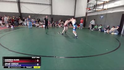 150 lbs Cons. Round 2 - Andrew Kuhn, Washington vs Omar Vargas, Tri Cities Wrestling Club