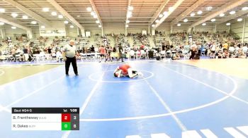 120 lbs Rr Rnd 1 - Bryson Frentheway, Ground Up Guyz vs Riley Oakes, Buffalo Valley White