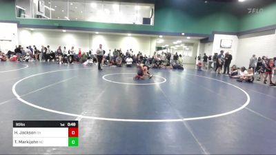 80 lbs Consi Of 8 #2 - Howard Jackson, OH vs Tj Markijohn, NC