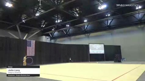Jodie Liang - Hoop, Integrity Athletics - 2021 USA Gymnastics Championships