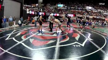 A - 118 lbs Cons. Round 1 - Bridger Bache, Libby / Troy vs Angel Lorenzana Enriquez, Columbia Falls