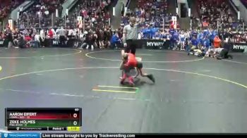 60 lbs Round 1 (4 Team) - Aaron Eifert, Lowell Red vs Zeke Holmes, Pine River