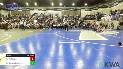 45 lbs Round Of 32 - Stetson Phillips, Smith Wrestling Academy vs Calloway Stubblefield, Piedmont