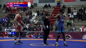 70 kg Semifinal - Antrell Taylor, USA vs Cesar Escamilla, MEX