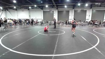 101 lbs Quarterfinal - Carly Cogger, Team Real Life vs Stellarose Munoz, California Grapplers